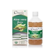 Classic Organic Aloe Vera 500 ml USDA Certified Organic Juice