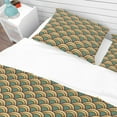 thumbnail image 4 of Designart 'Art Deco Pattern' Patterned Duvet Cover Set, 4 of 4