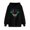 Black, variant on VBTAPA Women's Mardi Gras Sweatshirt Novelty Mask Graphic Hoodies Tuesday Carnival Parade Party Pullover Tops with Kangaroo Pocket Army Green S