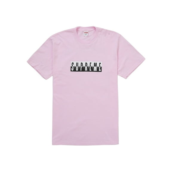 Supreme Men's Split Tee (FW25) Light Pink, from StockX