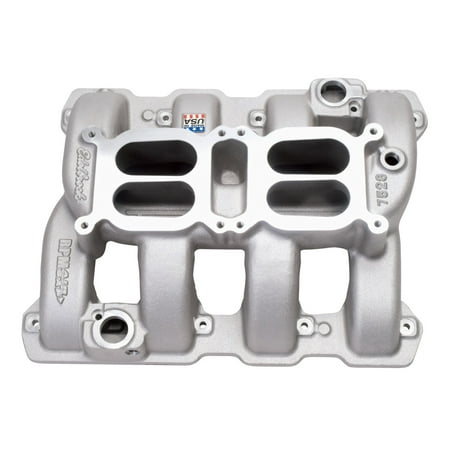 Air Gap Dual Quad Manifold - Edelbrock 7528 RPM Air Gap Dual-Quad Intake Manifold