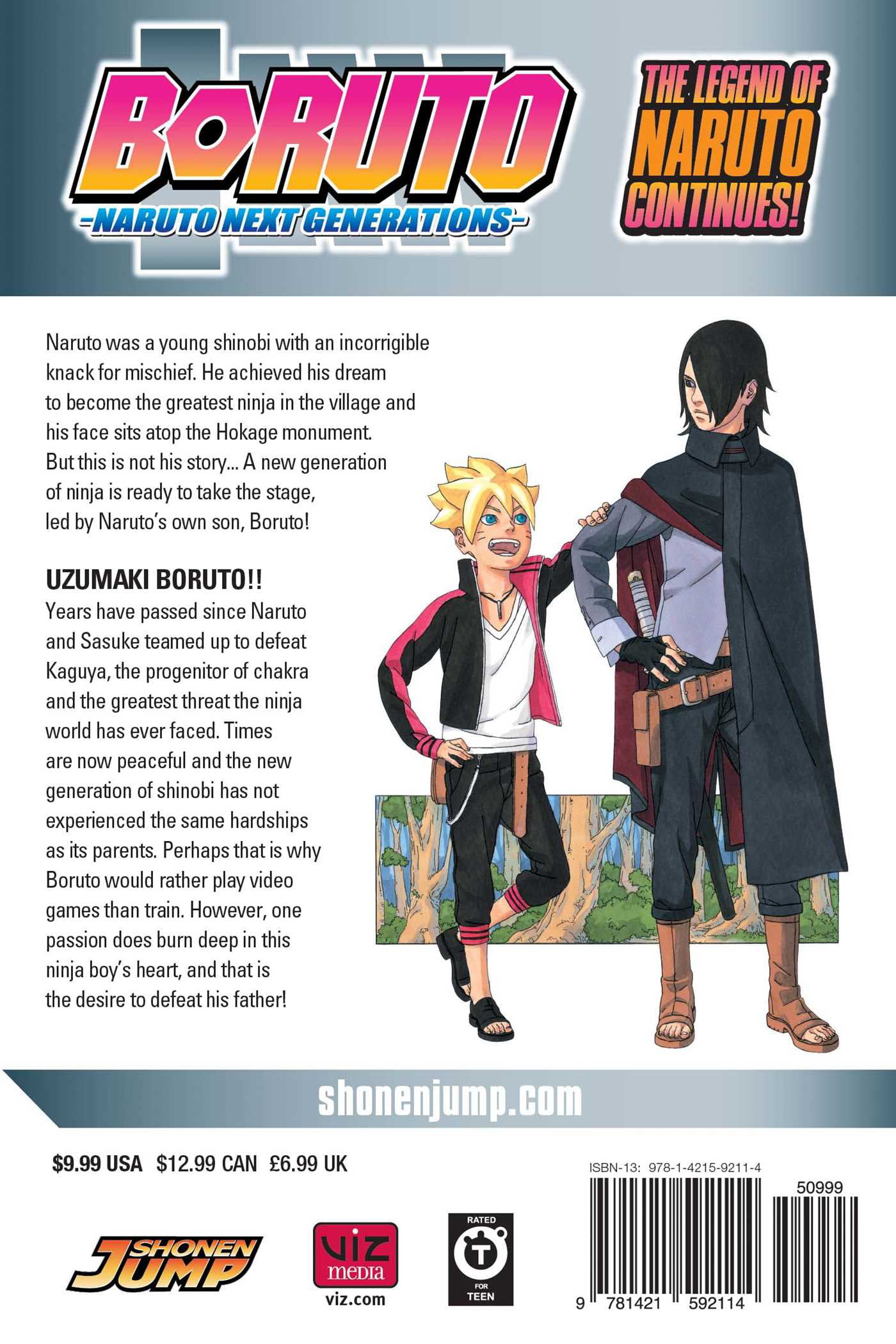 Fantasy Manga: Boruto: Naruto Next Generations Vol 1 by Bryan