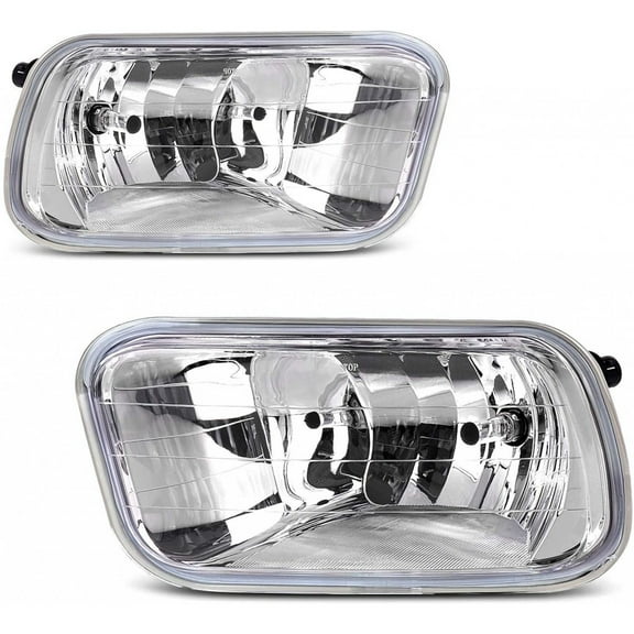 CarLights360: For 2011-2018 Ram 2500 Fog Light Assembly Driver and Passenger Side Pair w/ Bulbs DOT Certified - Replaces CH2594102, CH2595102