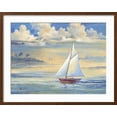 thumbnail image 2 of Art.com Bay of Palms Art Print by Paul Brent, Brown Frame Wall Art, 29" x 23", 2 of 5