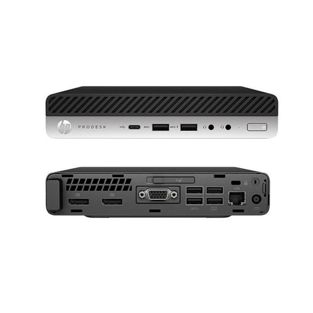 Remis à Neuf (Bon) - HP Prodesk 400 G5, Intel i5-9500t, 16 Go de RAM, 256 Go NVMe, Windows 11 Pro