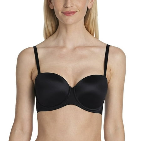 Rosa Faia Womens Multiway Convertible Padded Underwire Bra  38F  black