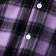 thumbnail image 3 of Men's Plaid Shirt Hooded Button Sweatshirt Men's Casual Fashion SweatshirtL, 3 of 4