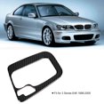 thumbnail image 1 of Carbon Fiber Gear  Knob Panel Frame Cover Car Control   Panel Cover Sticker Trim Interior Accessories Fit For 3 Series E46 1998-2005, 1 of 8