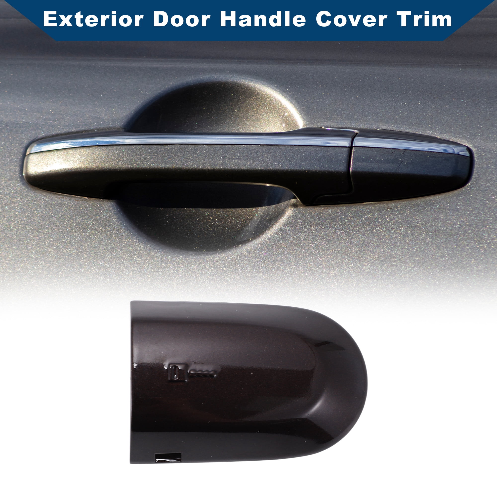 Unique Bargains Front Left Exterior Door Handle Cover for Jaguar XK and XF Models
