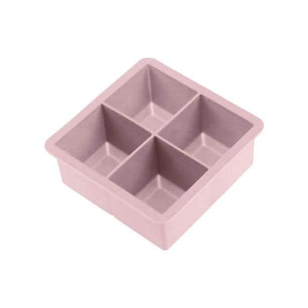 Bandeja Grande para Whisky Big Square Maker para Cocktail Bandejas de Silicona Old Fashioned Enormes Bandejas de Hielo para Whisky