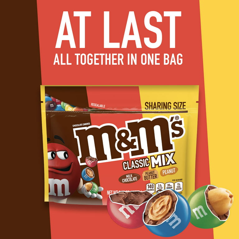 bag of m and m