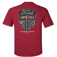 thumbnail image 2 of Fair Game Vintage Ford Motors T-Shirt Legendary Power 1903-Cardinal-M, 2 of 5