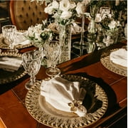 Pack of 6 Napkin Rings for Party Décor 
