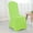 Apple Green, variant on Wedding Linens Inc. (2pcs) Premium (200 GSM) Spandex Stretch Elastic Lycra Banquet Chair Covers - Red