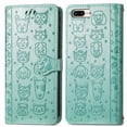 thumbnail image 1 of Funda Cartera FOXDOCK para iPhone 8 Plus/7 Plus , Flip PU con Relieve de Gatos y Perros, Tarjetero y Soporte, 1 of 6