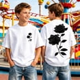 thumbnail image 2 of Tisuna Boys Summer T Shirts Kids Short Sleeve Crew Neck Floral Tops Regular Fit Street Daily Wear Tees For Toddler And Tweens 2-13 Years, 2 of 5