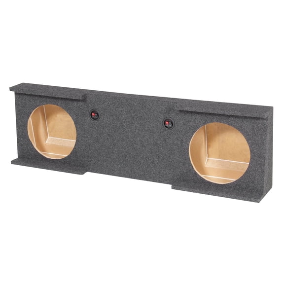 QPower Dual 12" Sub Box for Chevy Silverado Crew Cab & GMC Sierra Crew Cab 2007-2013