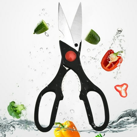 

Gpoty Stainless Steel Scissors Kitchen Multi-Purpose Sharp Kitchen Scissors Heavy Duty Shears for Meat Poultry Chicken Fish Herbs Bone