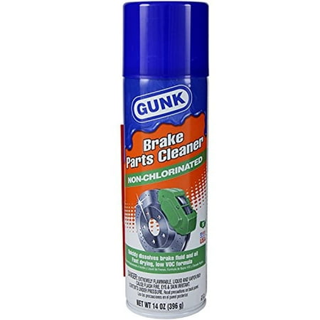 GUNK M709 Non Chlorinated Brake Parts Cleaner - 14 oz.