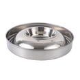 thumbnail image 4 of Comedero para comida y Agua para perros Yuyangstore Dispensador de cuencos para mascotas de acero inoxidable Diámetro 36cm, 4 of 8