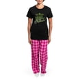 thumbnail image 4 of CafePress - Irish Princess Women's Dark Pajamas - Women's Short Sleeve Print T-Shirt and Pants Dark Cotton Pajama Set, 4 of 7