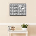 thumbnail image 3 of PinPix 26x18 Custom Cork Bulletin Board Floral Design Black Carnation Poster Board Has a Fabric Style Canvas Finish, Framed in Floral Design Black Carnation, by ArtToFrames (PinPix-202), 3 of 5