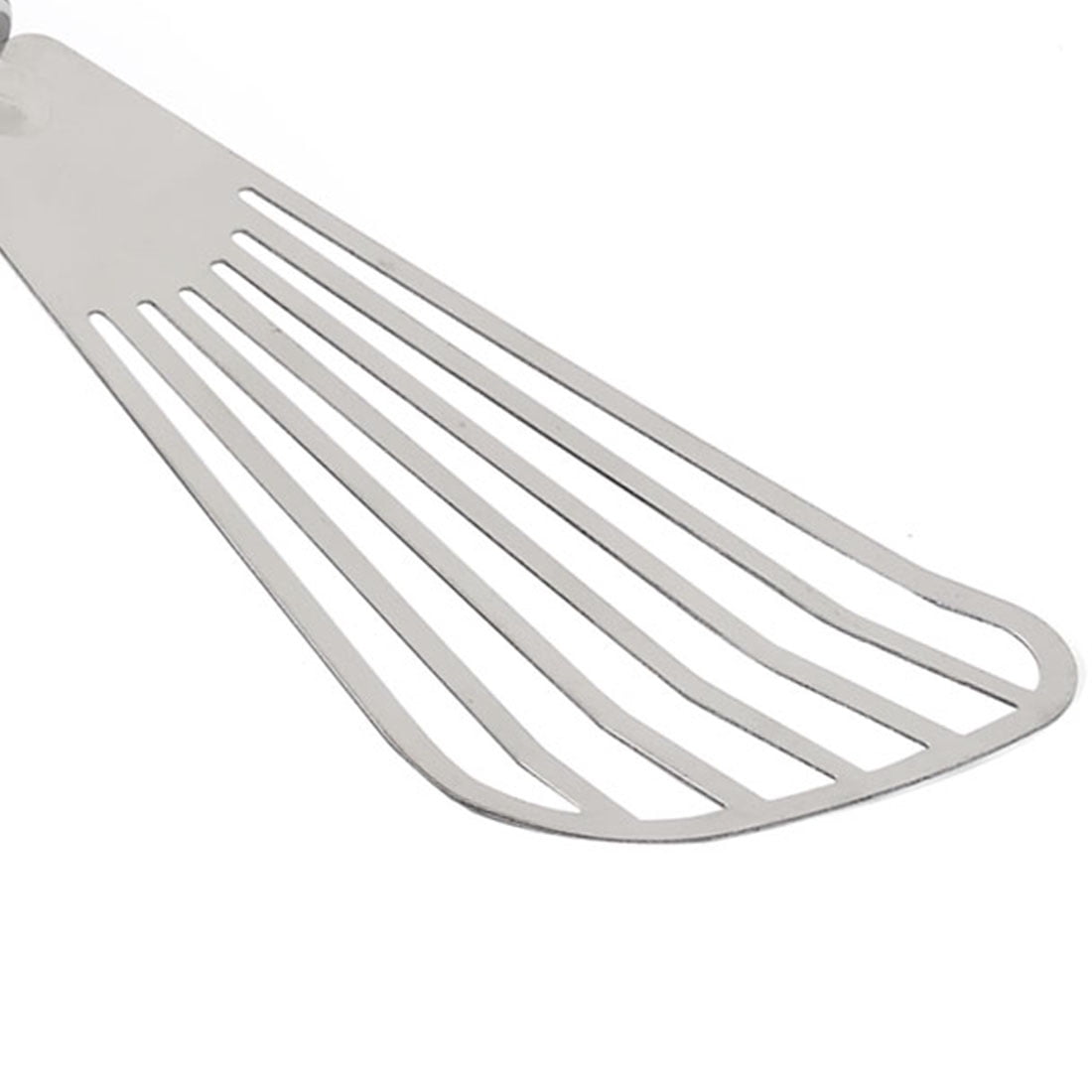Unique Bargains Stainless Steel Slotted Kitchen Spatula Barbecue Turner Shovel