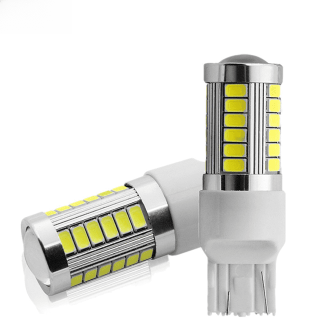 Luz de freno y señal de giro LED para automóvil 1157 1156 5730 5630 33SMD T20 luz de marcha atrás brillante
