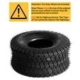 thumbnail image 4 of Ktaxon 15x6.00-6 Turf Lawn Mower Tires, 4PR Off-Road Replacement Tires for Lawn & Garden Tractor, 2 Pack, 4 of 4