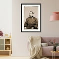 thumbnail image 3 of Historic Framed Print, Alfred Gibbs Col. 130th NY Inf, 17-7/8" x 21-7/8", 3 of 9