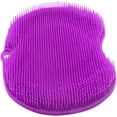 thumbnail image 1 of Alfombrilla para fregar pies de ducha, masajeador de pies para ducha con ventosas antideslizantes, limpia, masajea tus pies sin doblarse, mejora la circulación de los pies y reduce el dolor de pies, 1 of 6