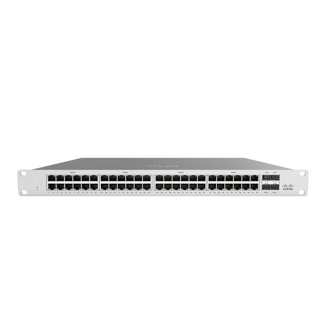 Switch CISCO DESIGNED Meraki MS120 de 48 puertos PoE+ en la nube