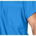 thumbnail image 6 of Landau Unisex Essentials Classic Relaxed Fit Breathable Fade Resistant 1 Pocket Pull Over Shirt Scrub, Style 7502, 6 of 8