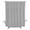 Gray, variant on Vintage Linen 72x96 Inches Waterproof Shower Curtain, Pastoral Grey Linen Texture Farmhouse Bath Curtain Set with 12 Hooks Washable Shower Curtains for Bathroom Bathtub Decor