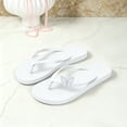 thumbnail image 5 of Hurxie Women's Flip Flop Sandals White, 5 of 6