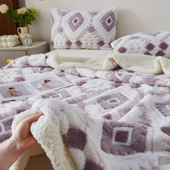 Bed Blankets,Soft Bed Blanket for All Season, Cozy, Plush, Throw Blanket for Couch/Sofa/Office/Camping