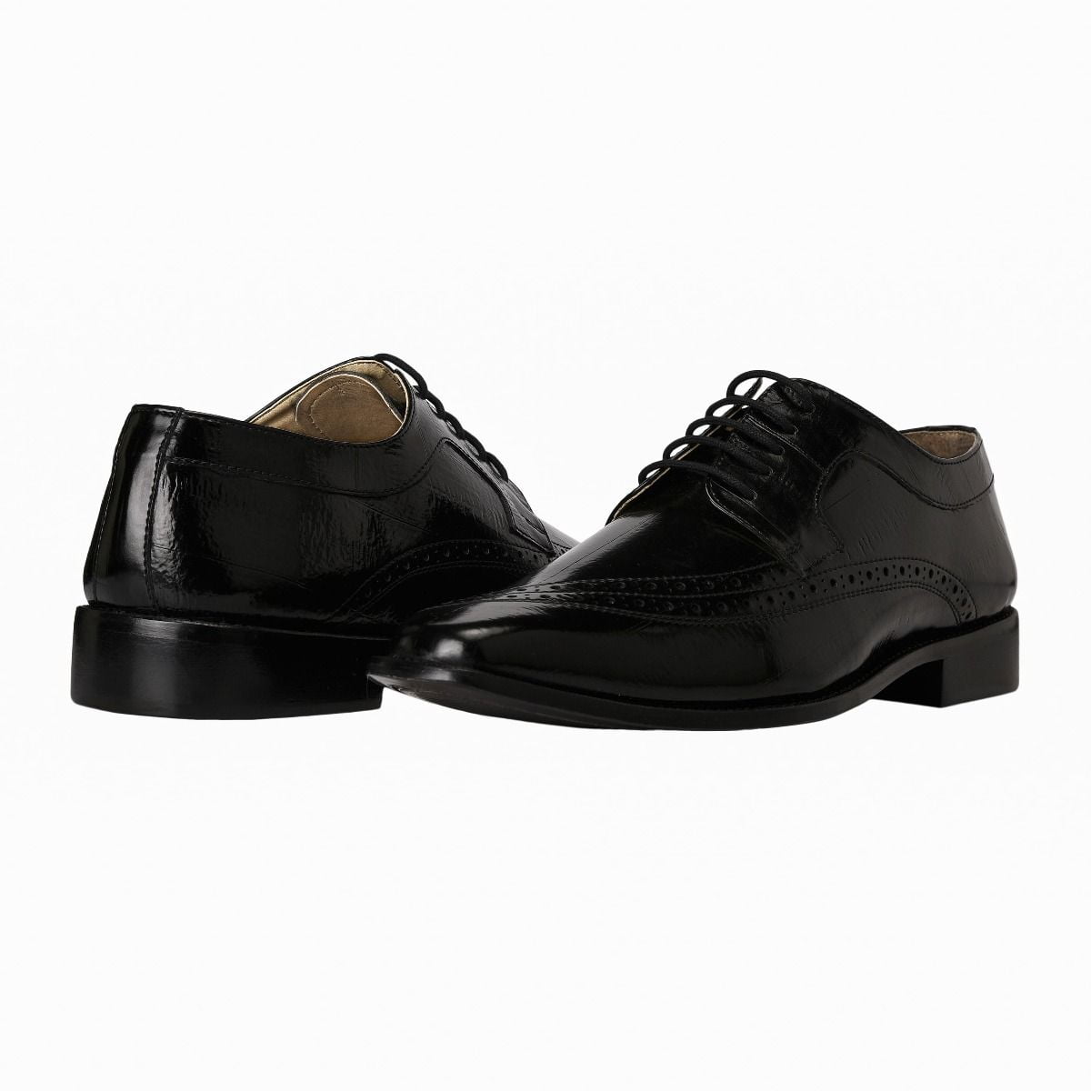 Camden Details about   LibertyZeno Men's EEL Print Manmade Leather Lace Up Closure Dress Shoes 