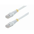 thumbnail image 1 of StarTech.com Cat5e Ethernet Cable - 3 ft - White - Patch Cable - Molded Cat5e Cable - Short Network Cable - Ethernet Cord - Cat 5e Cable - 3ft (M45PATCH3WH) - Patch cable - RJ-45 (M) to RJ-45 (M) - 3 ft - UTP - CAT 5e - molded - white, 1 of 4