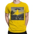 thumbnail image 2 of Alien Cat in Desert Encounter Men's T-shirt, 2 of 3