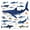 White Blue 02, variant on meiyoeat Cute Ocean Jellyfish Star Whale Twin Duvet Cover for Boys Girls, Kawaii Marine Wildlife Twin Bedding, Blue White, Polkadot Reversible, 2-Piece, 1 Duvet Cover and 1 Pillowcase