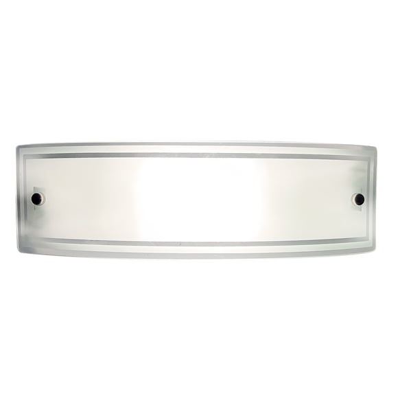 Lámpara De Pared, Luz Ideal, Arbotante A-12 Transparente