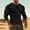 Black, variant on KeShDi T Shirts for Man Men Casual Fashion Shirts Round Neck Pullover Long Sleeve Army Green 3X
