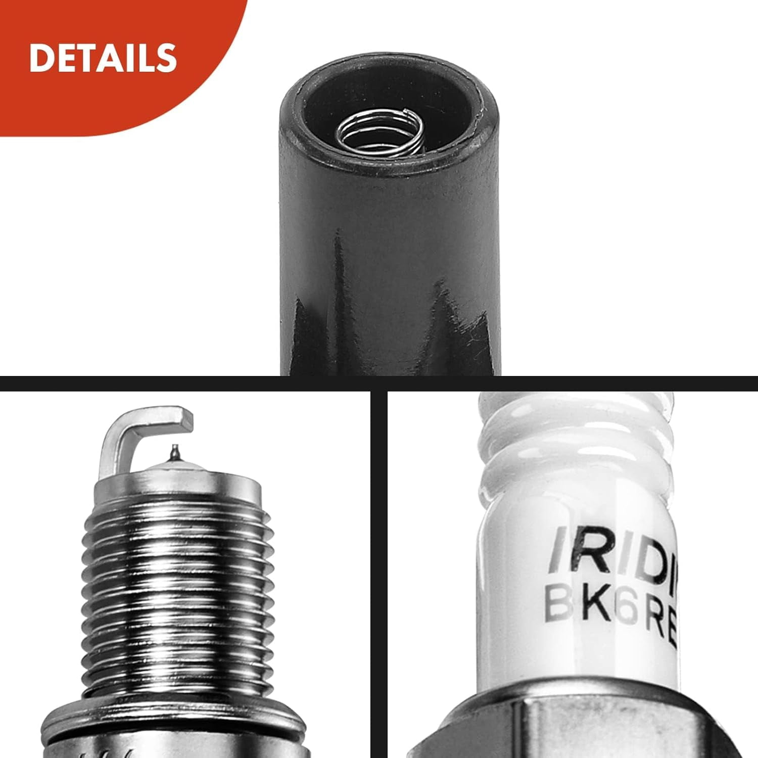 A-Premium Ignition Coils and Spark Plugs Kits Compatible with Nissan Frontier 1999-2004, Pathfinder 1997-2000, Quest 1999-2002, Xterra 2000-2004 & Infiniti QX4 1997-2000 & Mercury Villager 1999-2002