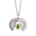 thumbnail image 1 of Guitare Signe Animation Collier de Tournesol Pendentif Médaillon Bijoux, 1 of 3