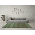 thumbnail image 3 of Ahgly Company Indoor Rectangle Abstract Light Blue Modern Area Rugs, 7' x 10', 3 of 4
