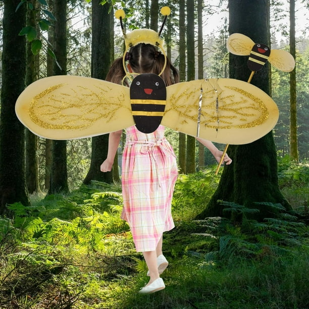 Disfraz de Abeja Yinane Suave Con Diadema para Niños