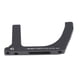 thumbnail image 5 of Adaptador de freno de disco para bicicleta, aleación de aluminio, color negro, soporte de montaje, accesorio convertidor para rueda delantera de bicicleta de carretera de 160 mm., 5 of 14