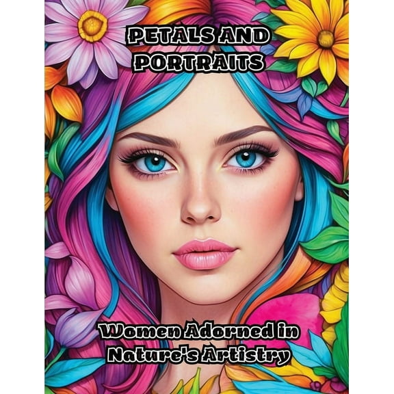 Petals and Portraits: Women Adorned in Nature's Artistry, (Paperback)