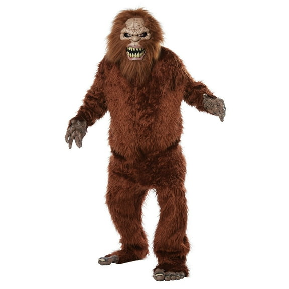 California Costumes Sasquatch Big Mouth Animal Men's Halloween Fancy-Dress Costume for Adult, One Size