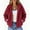 A01-Red, variant on QATAINLAV Women's Fashion Winter Coats Sherpa Fleece Faux Fur Jackets Warm Outerwear Fashion Clothing with Pockets, Black, M